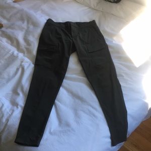 Athleta Nylon/Spandex Skinny Cargo Pants